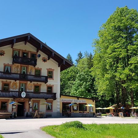 Bergsporthotel Fritz Am Sand Ruhpolding Bagian luar foto