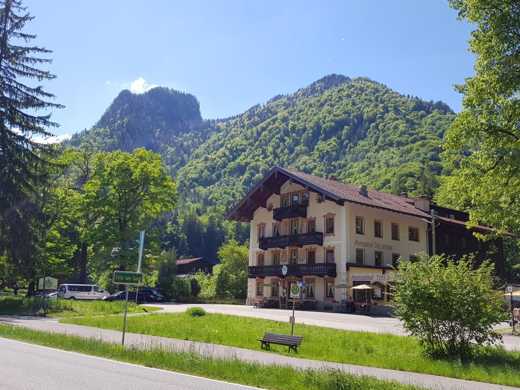 Bergsporthotel Fritz Am Sand Ruhpolding Bagian luar foto